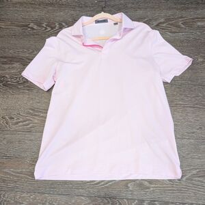 G/FORE Light Pink Polo Shirt